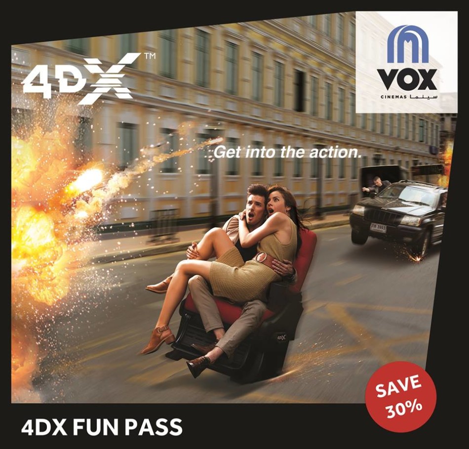 VOX Cinemas 4DX Fun Pass