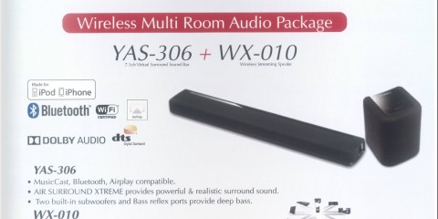 YAMAHA Wireless Multi Room Audio Package