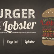 Burger meats Lobster