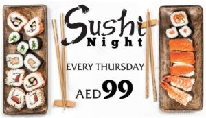 Thursday Sushi Night