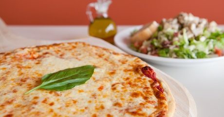 Large Pizza with Drink and Salad