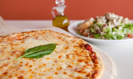 Large Pizza with Drink and Salad