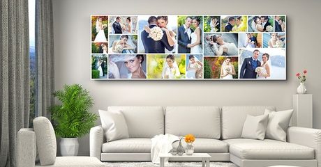 Panorama Collage Canvas Prints