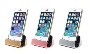 Charge and Sync Docks for iPhones