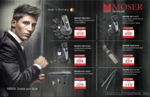Moser Profiline Product Special Offer