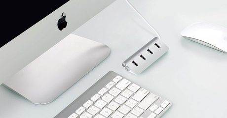 Premium Four-Port USB 2.0 Hub