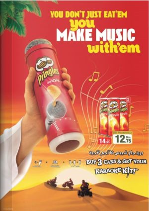 Pringles Karaoke Kit Promo