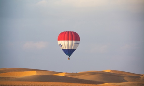 One Hour Hot Air Balloon Ride: Child AED 695