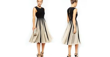 Vintage-Style Party Dress