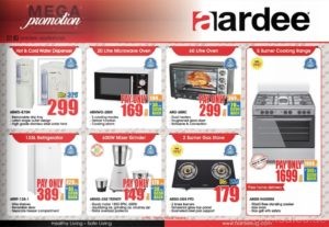Aardee Appliances Mega Promotion