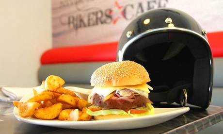 AED 100 Toward Food at Bikers Café Abu Dhabi