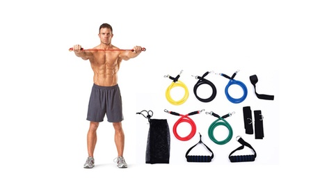 11-Piece Resistance Band Set