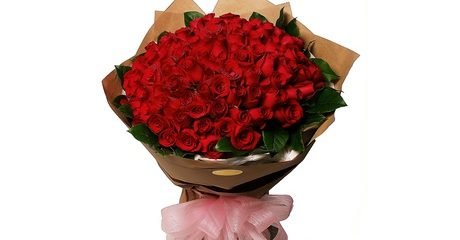 12-200 Red Roses Bouquet