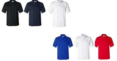 3-Pack Dry-Fit Polo T-shirts