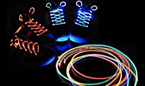 3 pairs of LED Light-Up Shoelaces