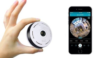 360° Wi-Fi Panoramic IP Surveillance Camera