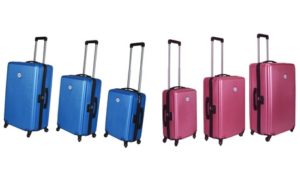 ABS 3-Piece Spinner Luggage Set