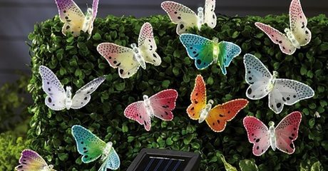 Butterfly Solar Garden Lights
