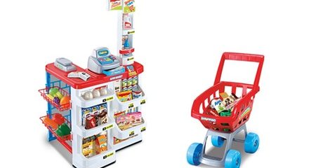 Children's Supermarket Toy Set
