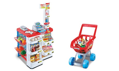 Children's Supermarket Toy Set