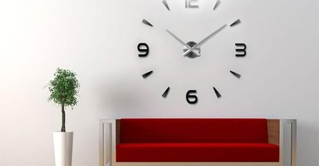 DIY Mirror Wall Clocks