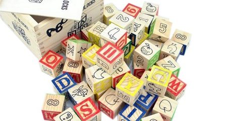 Educational Wooden ABC Blocks Set