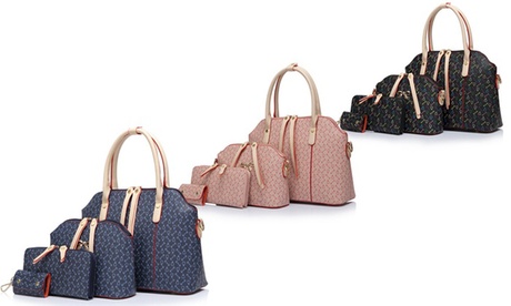 Four-Piece Bow Bag Set