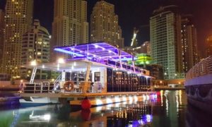 Glass Boat Marina Dinner Cruise