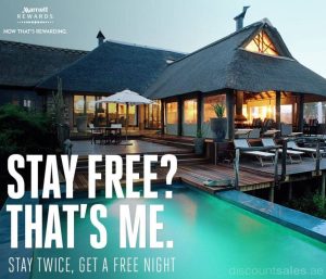 Marriott Hotel FREE Night Stay Promotion