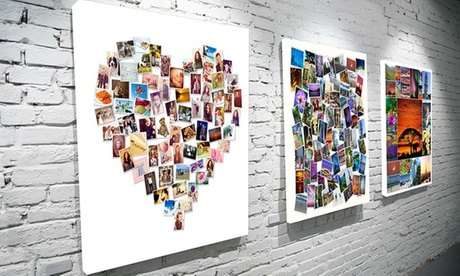 Personalised Photo Montage Canvas
