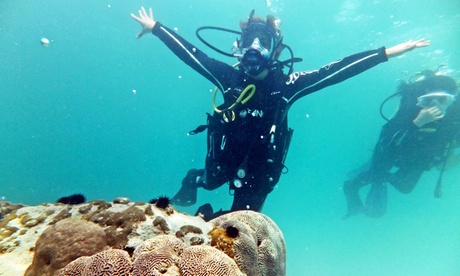Scuba Dive with Full-Face Mask