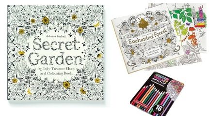 Secret Garden Adult Coloring book