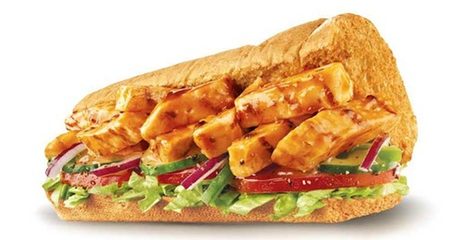 Six-Inch Subway Sandwich