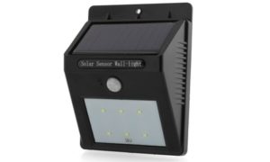 Solar Motion-Activated Light