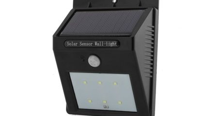 Solar Motion-Activated Light