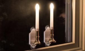 Solar-Powered Electric Candles