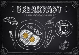 JB's Sunny Side Up Breakfast Menu Offers