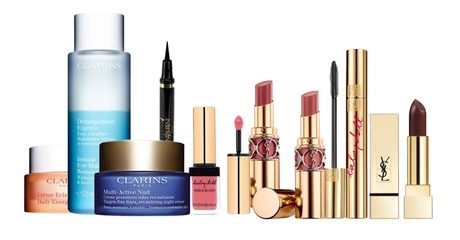 Clarins & YSL Beauty Products