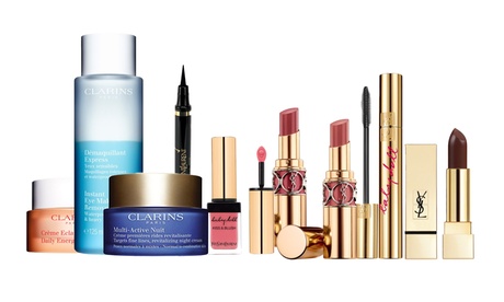 Clarins & YSL Beauty Products
