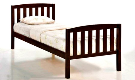Classic Single Wooden Bed