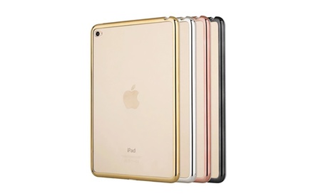 Electroplated Clear Case for iPad