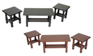 Monarch Three-Piece Table Set