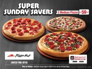 Pizza Hut Super Sunday Savers