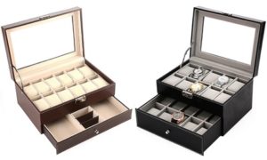 12 or 20-slot watch case