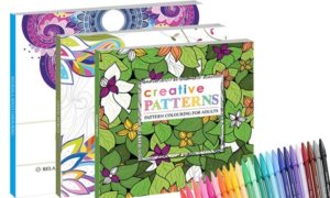 2-Piece Adult Colouring Book Sets