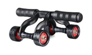 2-in-1 Ab Roller and Push-Up Bar