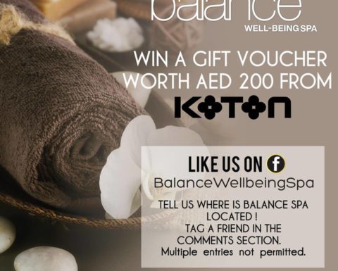 Balance Wellbeing Spa Contest Promotion