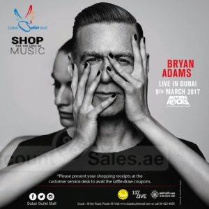 Get a chance to win 2 VIP tickets on Bryan Adams Concert