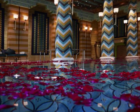 Burj Al Arab Romantic Moonlight Swim Offer