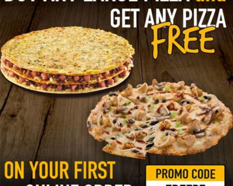 Debonairs Pizza Buy Large Pizza & get any pizza FREE